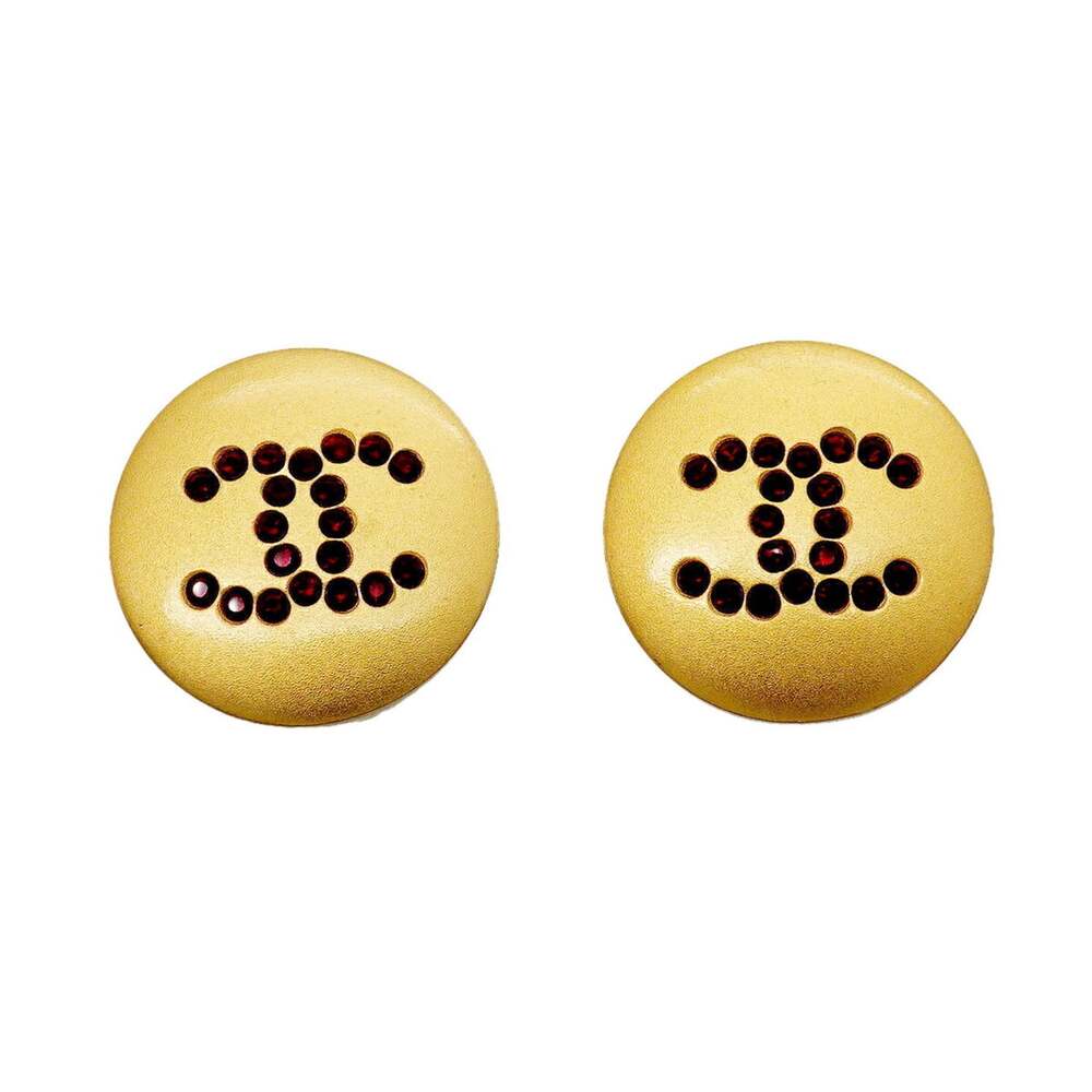 Chanel Cc Logo Circle Clip-On Earrings #357855C46B